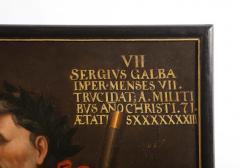 Unknown A Large Oil on Canvas Painting of Sergius Galba A Roman Emperor - 2458346