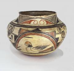 Unknown Artist Hopi Polacca polychrome pictorial jar - 52915