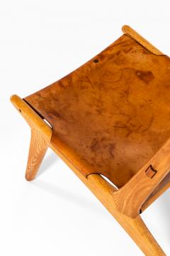 Uno Osten Kristiansson Hunting Easy Chair Produced by Luxus - 1895768