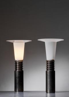 Uno Osten Kristiansson Pair of Kristiansson table lamps for Luxus - 4391727