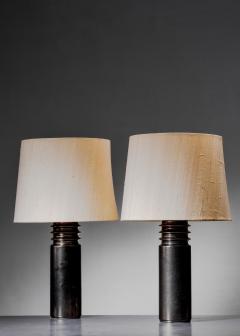 Uno Osten Kristiansson Pair of Kristiansson table lamps for Luxus - 4391730