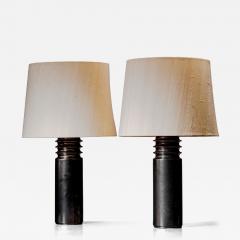Uno Osten Kristiansson Pair of Kristiansson table lamps for Luxus - 4391848