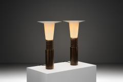 Uno Osten Kristiansson Pair of Model 1041 32 Table Lamps by Uno sten Kristiansson Sweden ca 1970s - 4386945