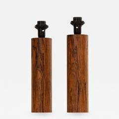 Uno Osten Kristiansson Table Lamps Probably Produced by Luxus - 2011438
