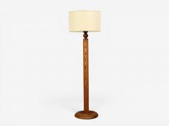 Uno Osten Kristiansson Uno sten Kristiansson Floor Lamp Pine Plastic Sweden 1970s - 4579787