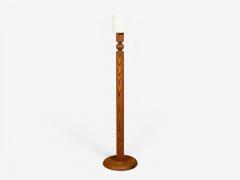 Uno Osten Kristiansson Uno sten Kristiansson Floor Lamp Pine Plastic Sweden 1970s - 4579788