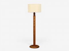 Uno Osten Kristiansson Uno sten Kristiansson Floor Lamp Pine Plastic Sweden 1970s - 4579789