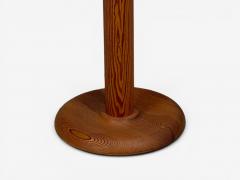 Uno Osten Kristiansson Uno sten Kristiansson Floor Lamp Pine Plastic Sweden 1970s - 4579792