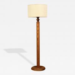 Uno Osten Kristiansson Uno sten Kristiansson Floor Lamp Pine Plastic Sweden 1970s - 4580166