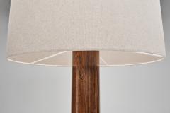 Uno Osten Kristiansson Wooden Table Lamps by Uno sten Kristiansson for Luxus Sweden Mid 20th C - 4697230