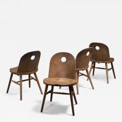 Uno hren Set of four chairs by Uno hr n for Gemla - 2769645
