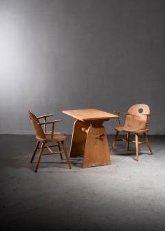 Uno hren Uno Ahren breakfast table and chairs for Gemla Sweden - 2204430