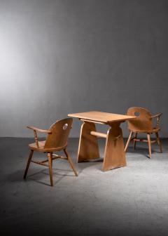 Uno hren Uno Ahren breakfast table and chairs for Gemla Sweden - 2204431