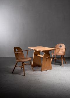 Uno hren Uno Ahren breakfast table and chairs for Gemla Sweden - 2204432