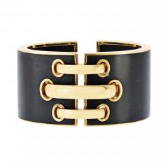 Unsigned Shoelace 18K Yellow Gold Bracelet - 4256323