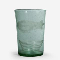 Unusual 1950s glass vase - 780919