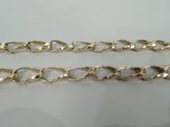 Unusual American Modern 14K Gold 37 Inch Chain - 3750685