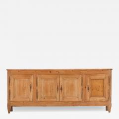 Unusual Belgian Pine and Oak Sideboard Late 19th C  - 4727978