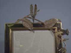 Unusual Bronze Frame with Exotic Fronds C 1910 - 3748345