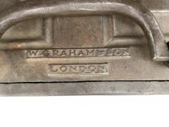 Unusual English Iron Strong Box by W Graham Son London - 4130452