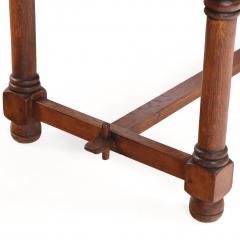 Unusual French Oak Oblong Dining Table C 1950 - 4730638