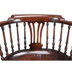 Unusual George III Mahogany Windsor Armchair - 4597819