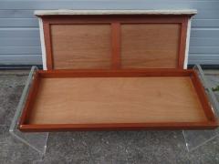 Unusual Lucite Piano Bench Mid Century Modern - 1519985