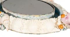 Unusual Porcelain Plateau With Sea Shell Decoration - 4138673