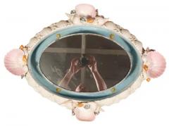 Unusual Porcelain Plateau With Sea Shell Decoration - 4138674