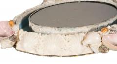 Unusual Porcelain Plateau With Sea Shell Decoration - 4138704