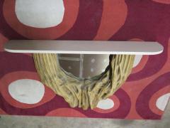 Unusual Saguaro Cactus Skeleton Fiberglass Mirror Shelf Midcentury - 1550567