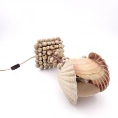 Unusual Shell Lamp circa 1950 Probably Hawaii - 2492041