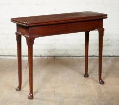 Unusually Narrow George II Card Table - 1944056