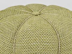 Up to Six Charming Zigzag Midcentury Stools Pouf Ottoman Footstool 1950s - 4052671