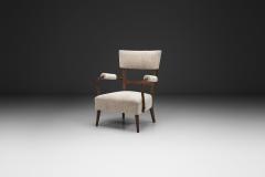 Upholstered Armchair with Manchettes Europe Mid 20th Century - 4753534