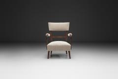Upholstered Armchair with Manchettes Europe Mid 20th Century - 4753568