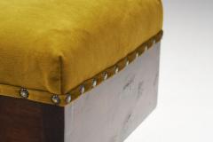 Upholstered Art Deco Stool Europe ca 1930s - 3017845