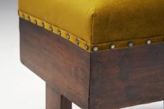 Upholstered Art Deco Stool Europe ca 1930s - 3017851