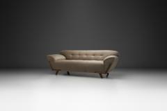 Upholstered Art Deco Three Seater Sofa The Netherlands ca 1920s - 4341744