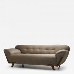 Upholstered Art Deco Three Seater Sofa The Netherlands ca 1920s - 4344364
