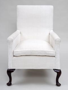 Upholstered High Backed Armchair Circa 1860 - 117117