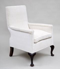 Upholstered High Backed Armchair Circa 1860 - 117119
