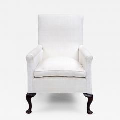 Upholstered High Backed Armchair Circa 1860 - 118624