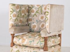 Upholstered Knowle Style Armchair England Early 20th C  - 4416067