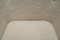 Upholstered Lounge Chair with Brass Legs Europe 20th Century - 4515943