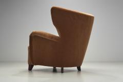 Upholstered Mid Century Modern Armchair Europe 20th Century - 3841780