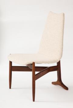 Upholstered Side Chair on wooden frame - 3119670