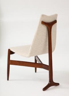 Upholstered Side Chair on wooden frame - 3119675