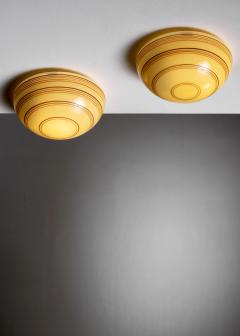 Uppsala Armaturfabrik Pair of Uppsala Armaturfabrik ceiling lamps - 4204648