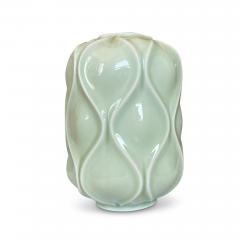 Upsala Ekeby Duo of Bari Vases in Celadon by Sven Erik Skawonius - 3317980